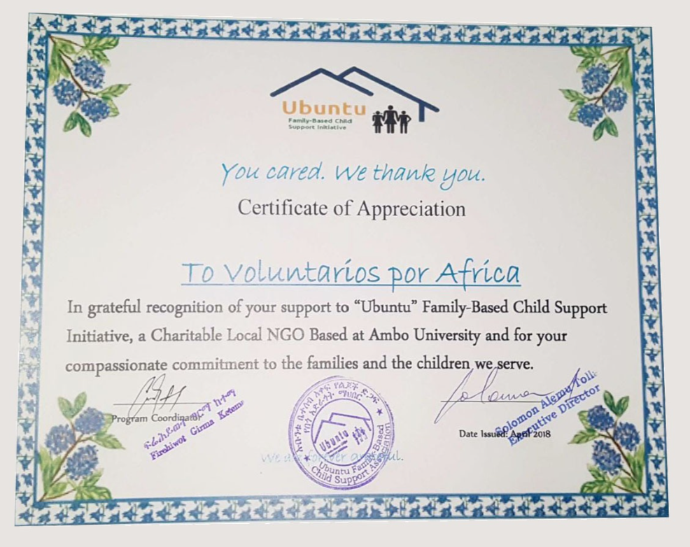 Voluntarios Por África