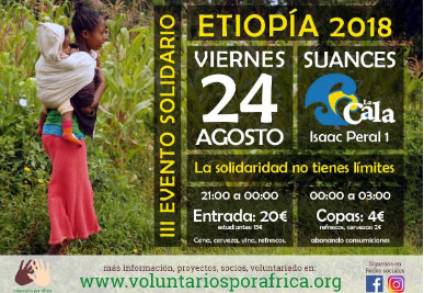 Evento Suances 2018 VoluntariosPorÁfrica
