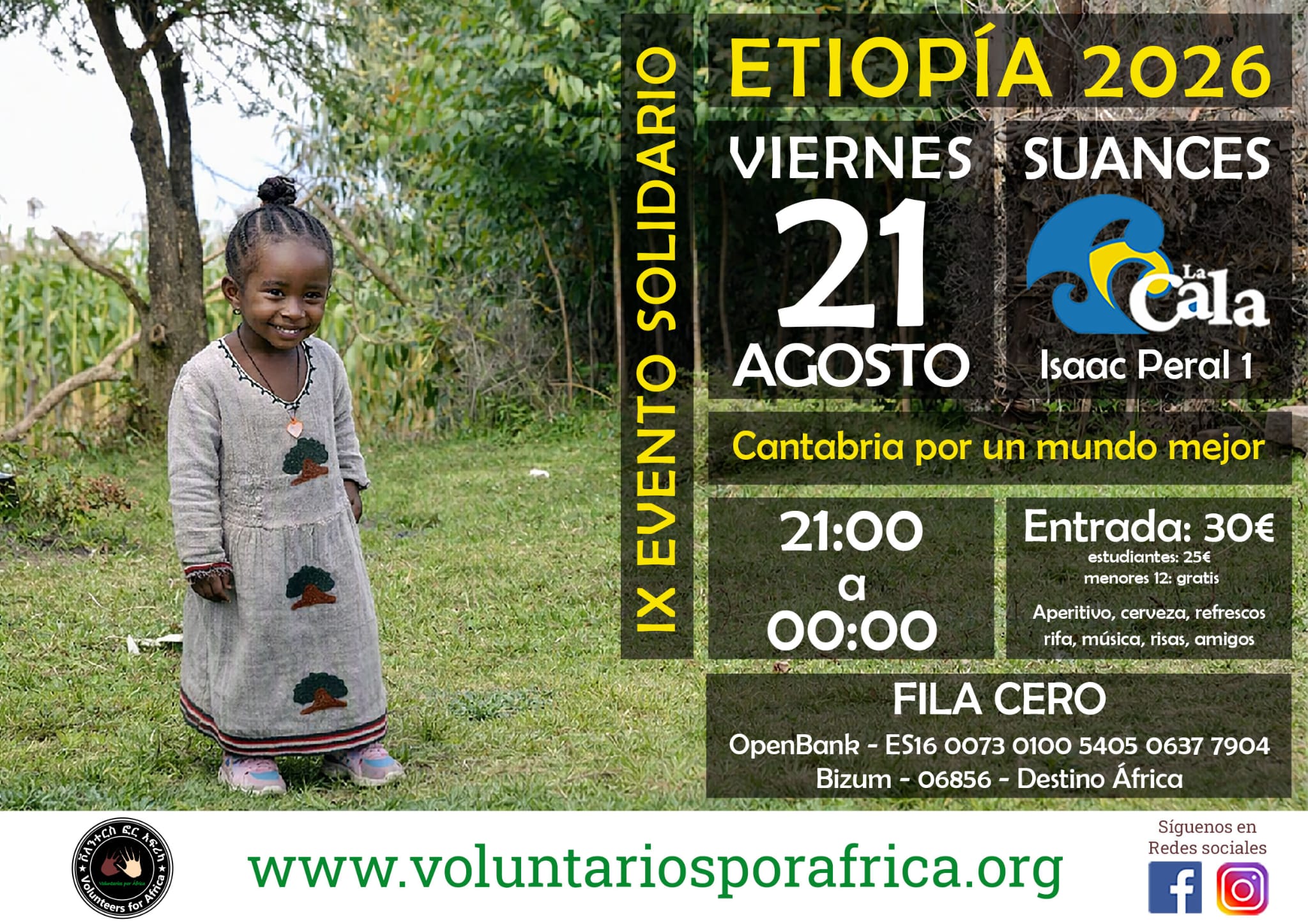 IX Evento Solidario Etiopía 2026